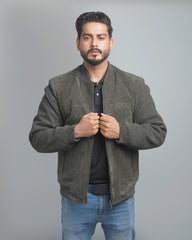 Men's Premium Textured Jacket - Stylish and Warm Outerwear