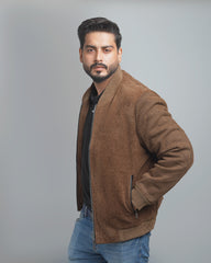 Men's Premium Textured Jacket - Stylish and Warm Outerwear