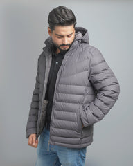 Men's Winter Outerwear Collection - Bomber Puffer Jackets
