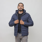 Branded Hoodie Style Imported Puffer Jacket