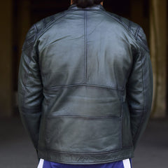 Leather Jacket Green