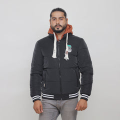 Go-Ahead Embriodered Logo Imported Puffer Jacket