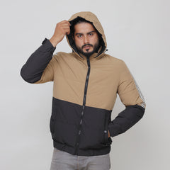 Braned Double side Hood Style Imported Puffer Jacket