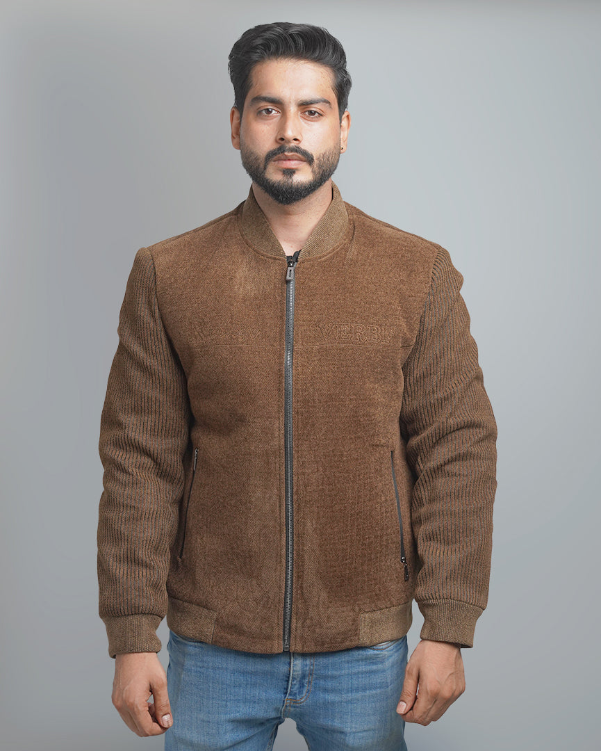Men's Premium Textured Jacket - Stylish and Warm Outerwear