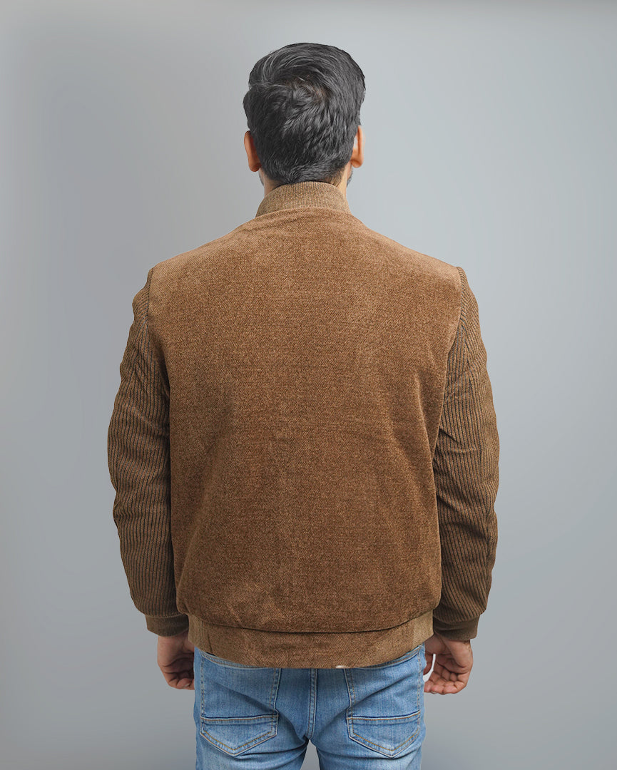 Men's Premium Textured Jacket - Stylish and Warm Outerwear