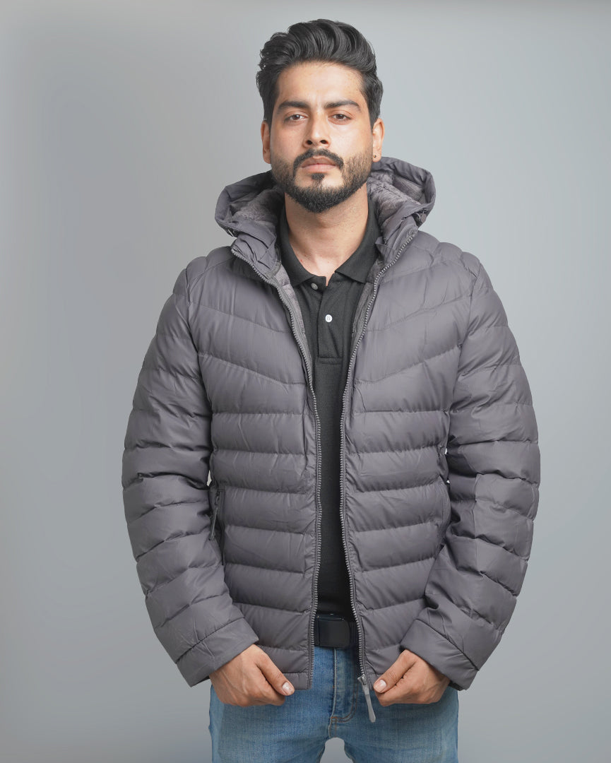 Men's Winter Outerwear Collection - Bomber Puffer Jackets