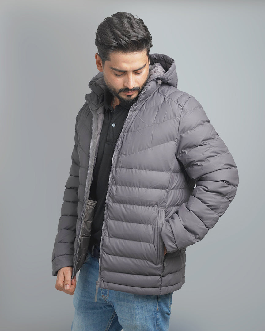 Men's Winter Outerwear Collection - Bomber Puffer Jackets