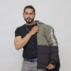 Branded Double side Hood Style Imported Puffer Jacket