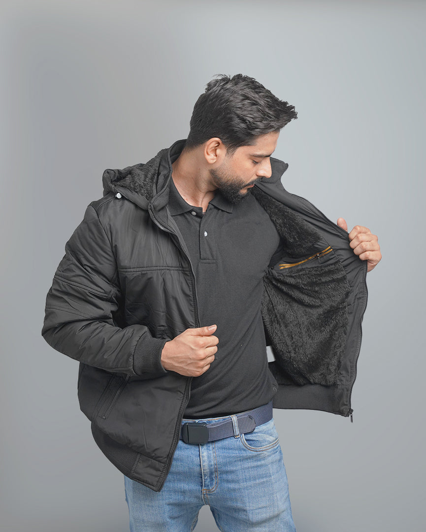 Men's Big Size Winter Jackets Collection - Warm Fleece, Puffer & Faux Suede Styles
