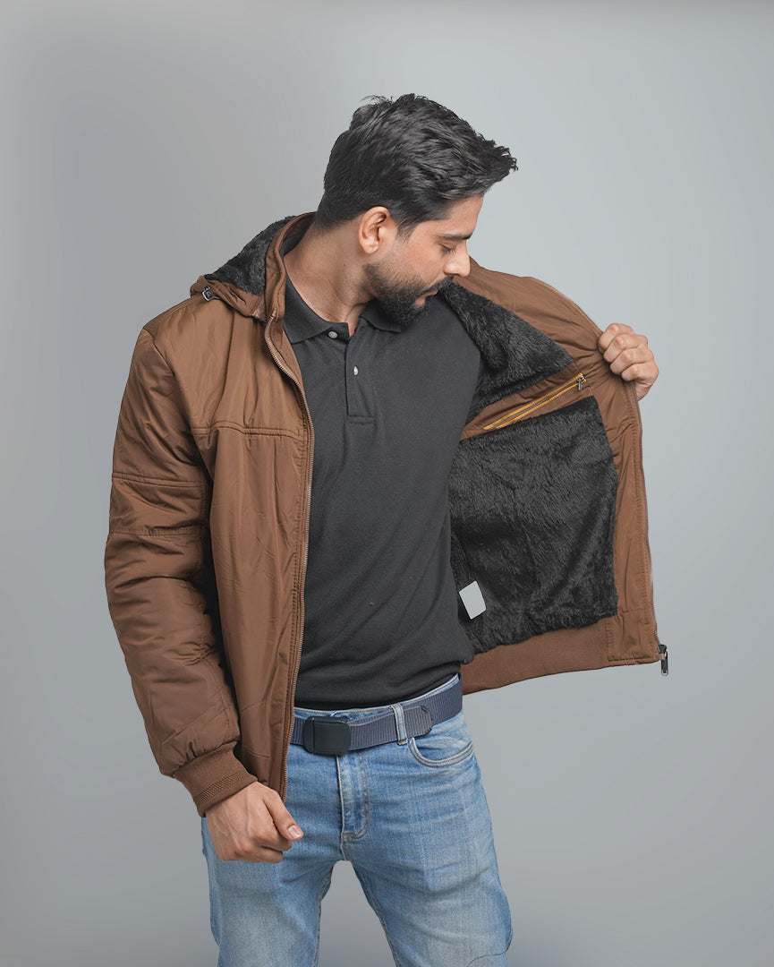 Men's Big Size Winter Jackets Collection - Warm Fleece, Puffer & Faux Suede Styles