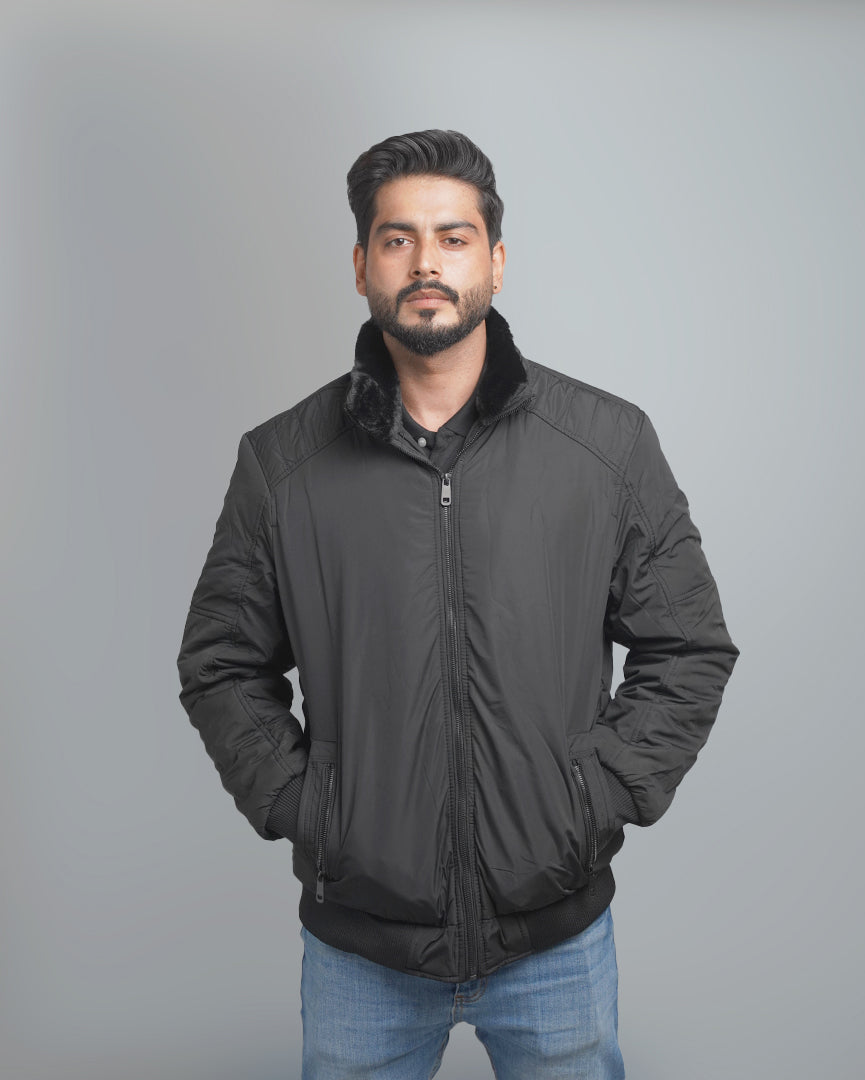 Men's Big Size Winter Outerwear: Puffer Vests, Insulated Bomber & Faux Suede Jackets