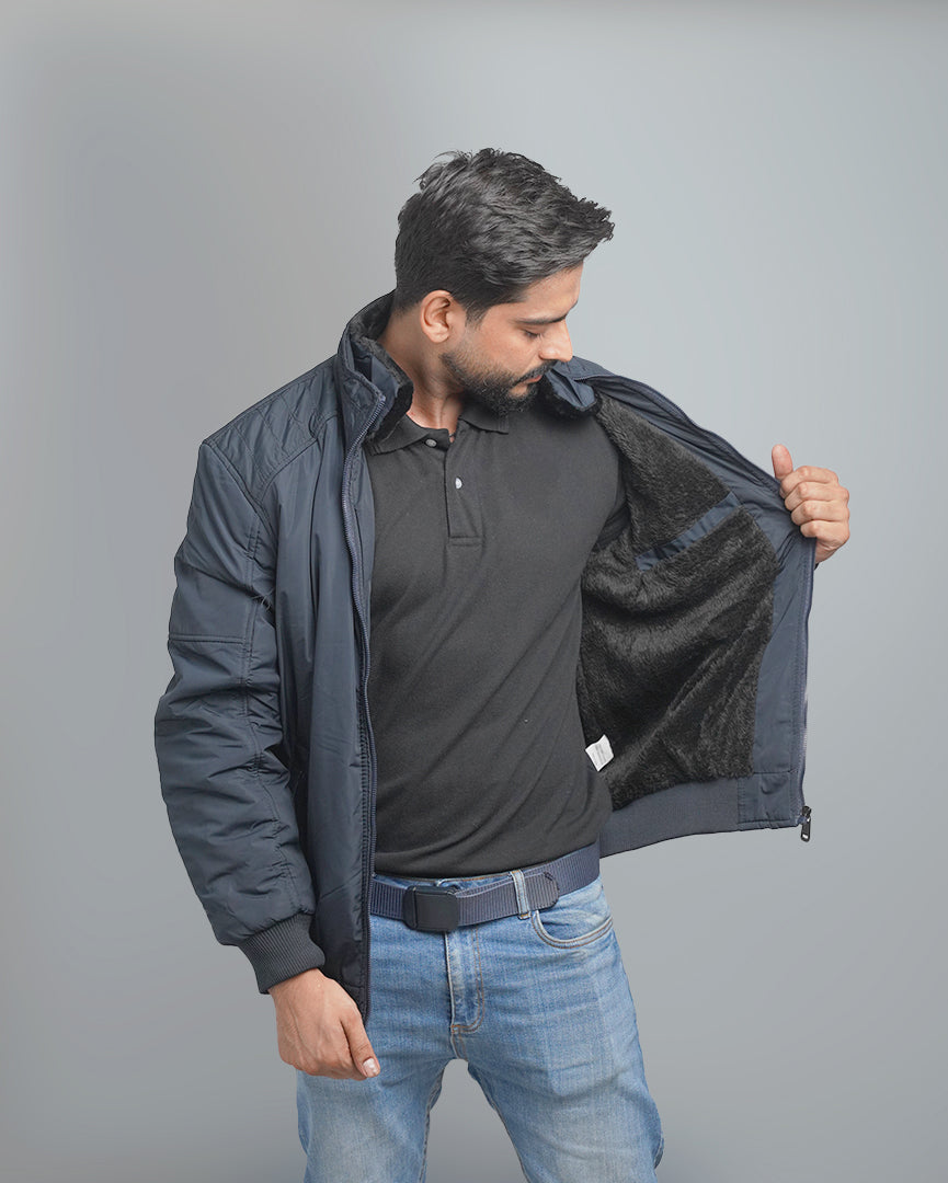 Men's Big Size Winter Outerwear: Puffer Vests, Insulated Bomber & Faux Suede Jackets