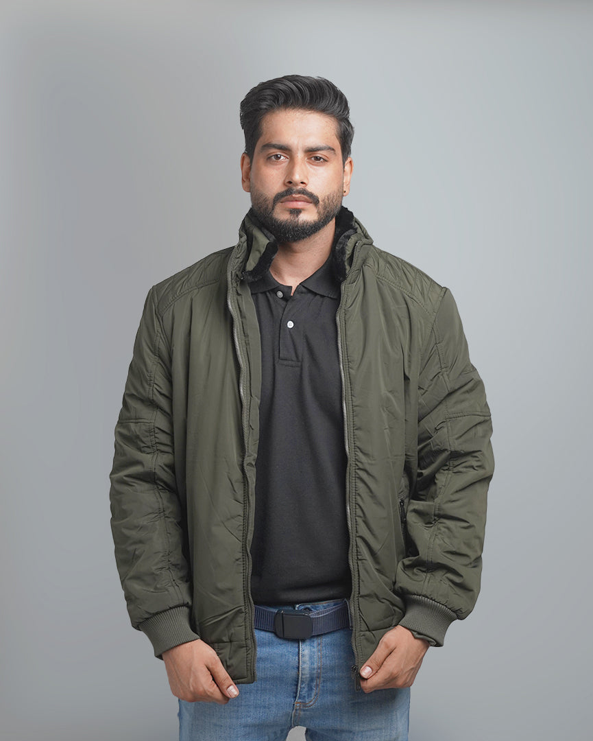 Men's Big Size Winter Outerwear: Puffer Vests, Insulated Bomber & Faux Suede Jackets