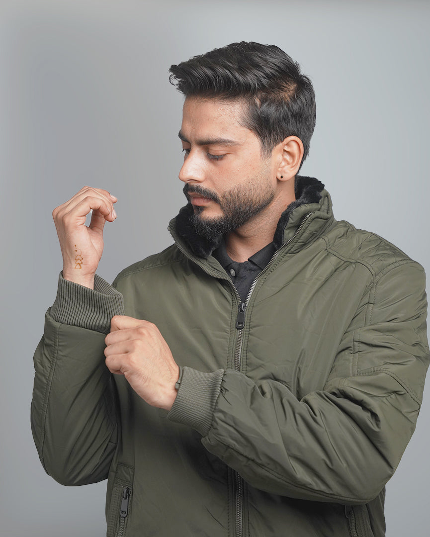 Men's Big Size Winter Outerwear: Puffer Vests, Insulated Bomber & Faux Suede Jackets