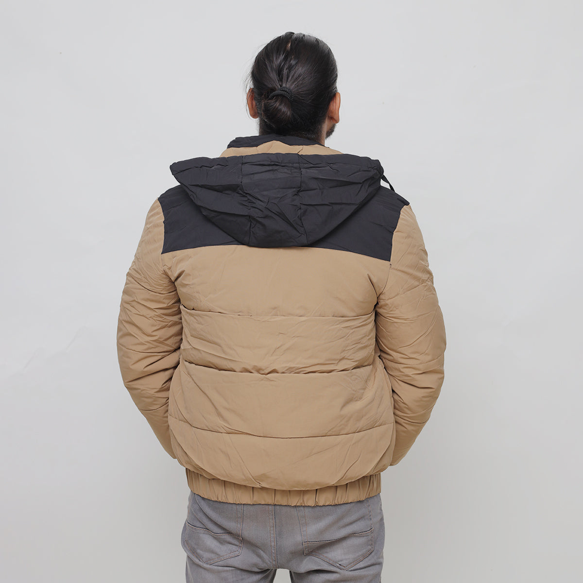 Branded Double side Hood Style Imported Puffer Jacket