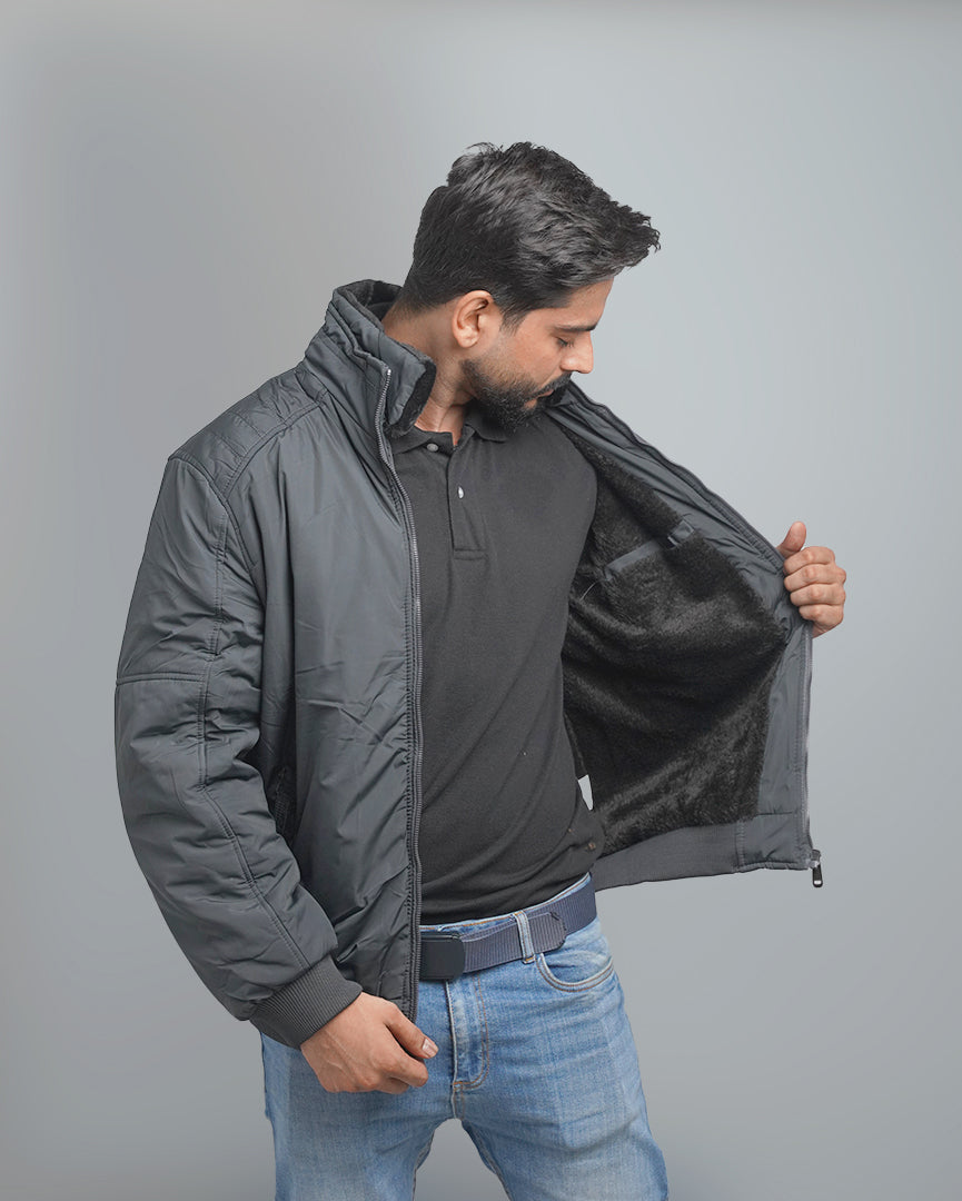 Men's Big Size Winter Outerwear: Puffer Vests, Insulated Bomber & Faux Suede Jackets