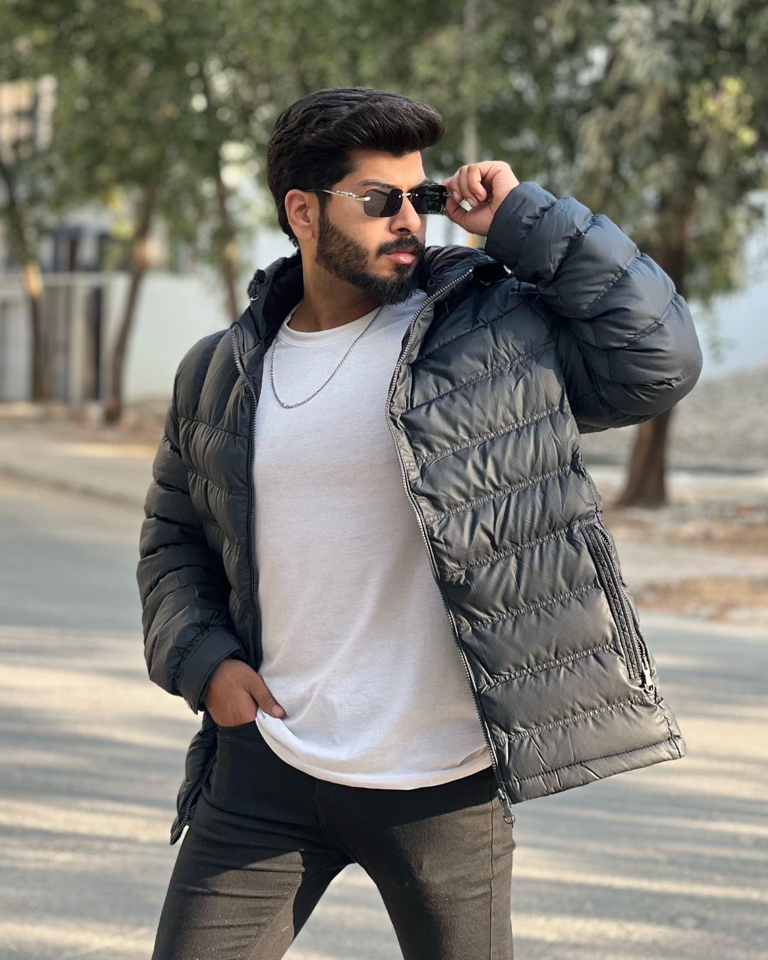 Big Size Men's Winter Outerwear Collection - Bomber, Puffer jacket