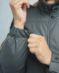 Men's Hooded Puffer Jacket - Warm, Lightweight Padded & Water-Resistant Coat