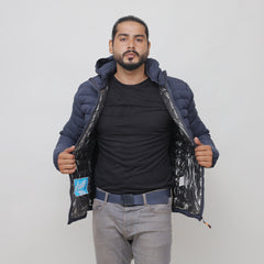 Branded Hoodie Style Imported Puffer Jacket