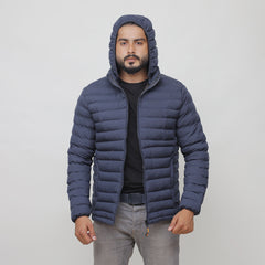 Branded Hoodie Style Imported Puffer Jacket