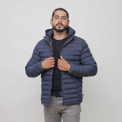 Branded Hoodie Style Imported Puffer Jacket