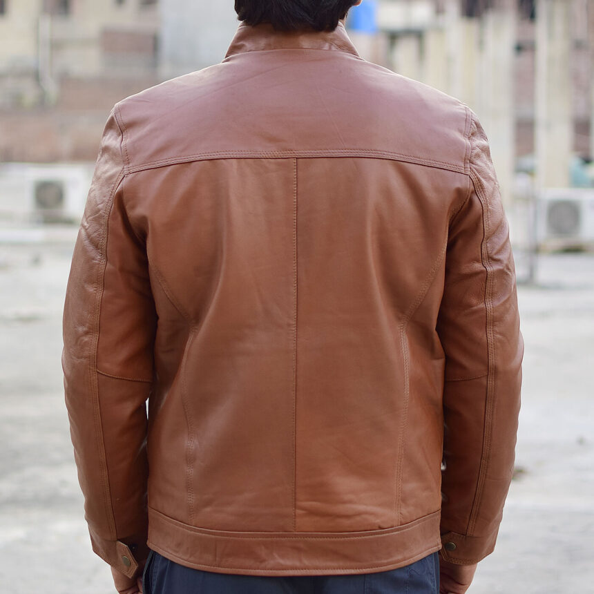 Leather Jacket Brown